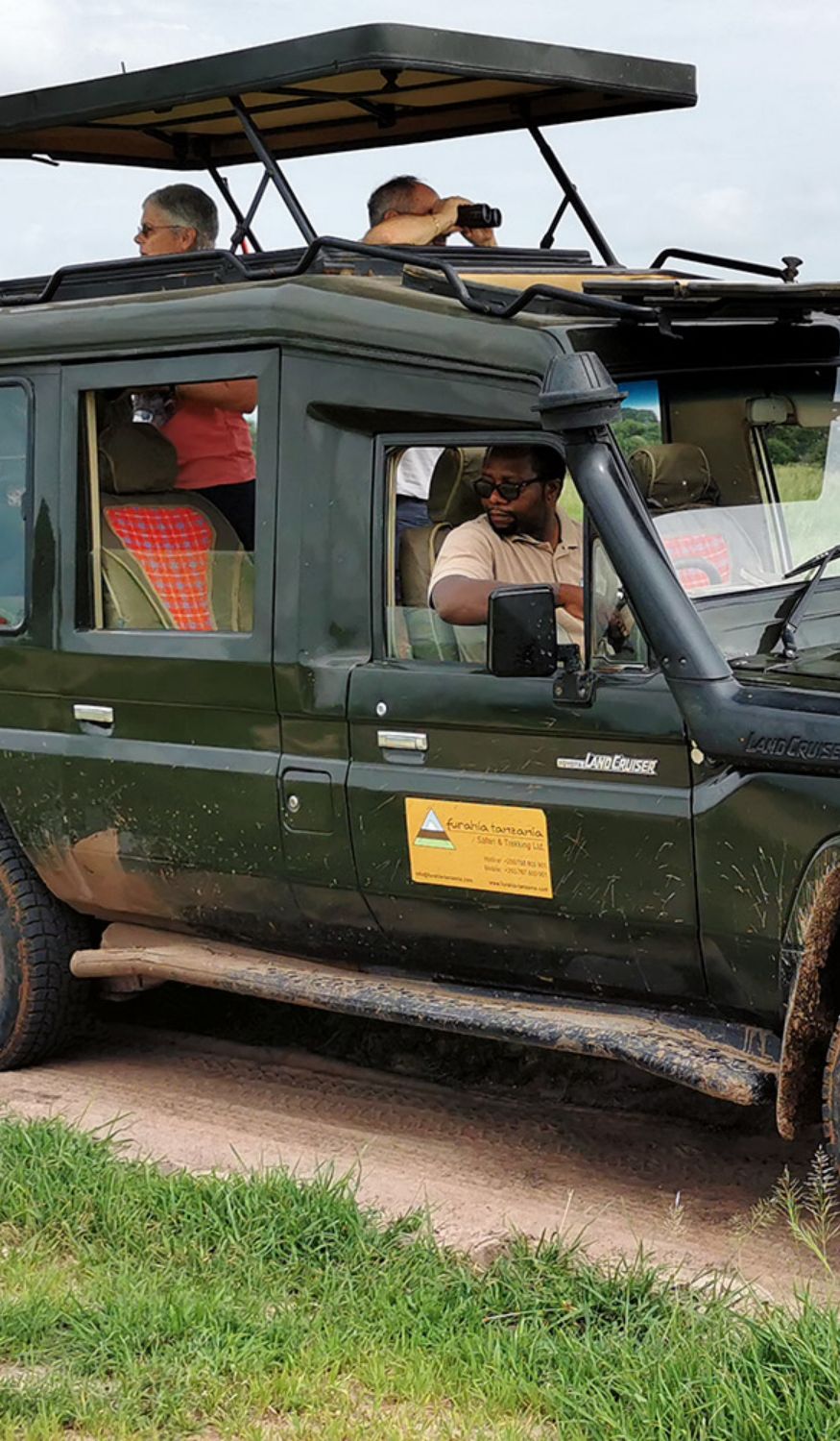 4x4 lors de votre safari en Tanzanie